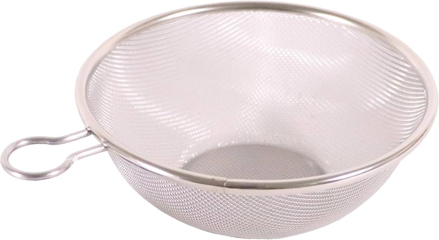 Amazon.co.jp: スリースノー 頑丈なザル プチリング 手付き 19cm